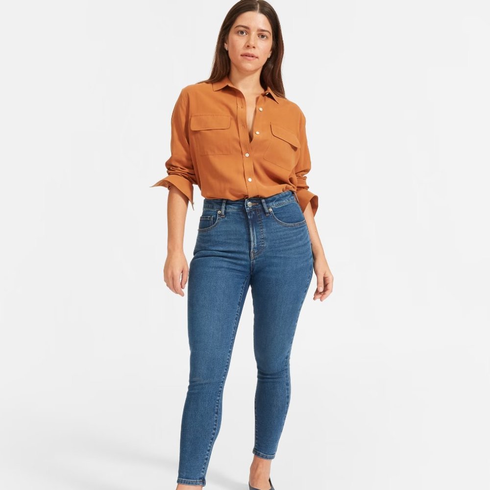Everlane Woman’s High-Rise Skinny size 30